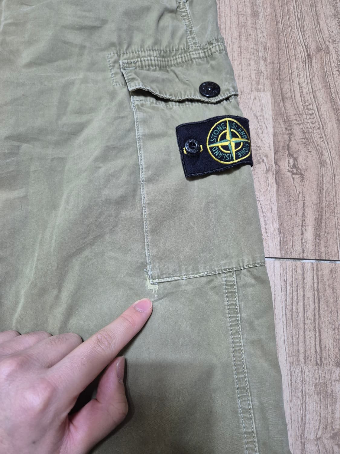 정품 스톤아일랜드 카고바지 32 상품이미지10