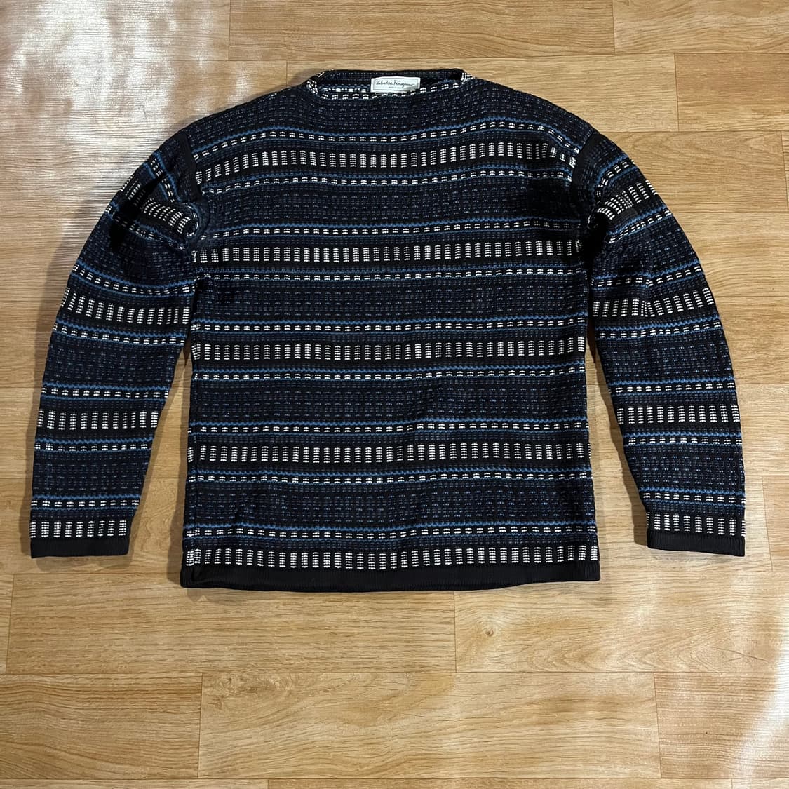 [100] 페라가모 페어아일 니트 상품이미지1