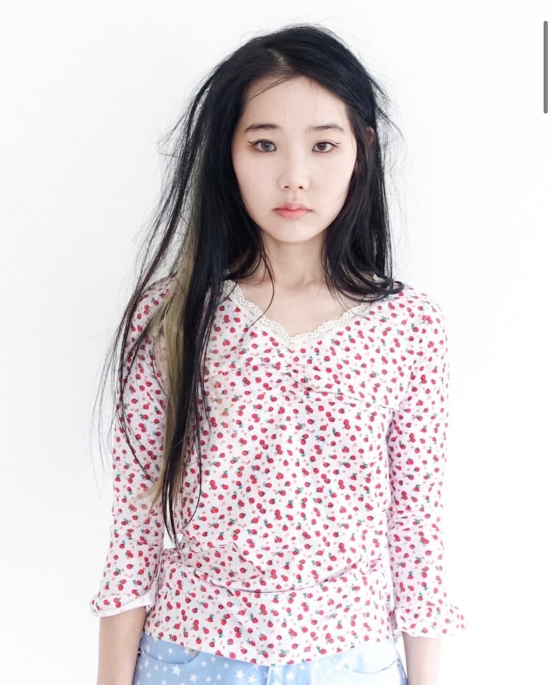 샵페어리 리틀스트로베리 레이스탑 상품이미지1