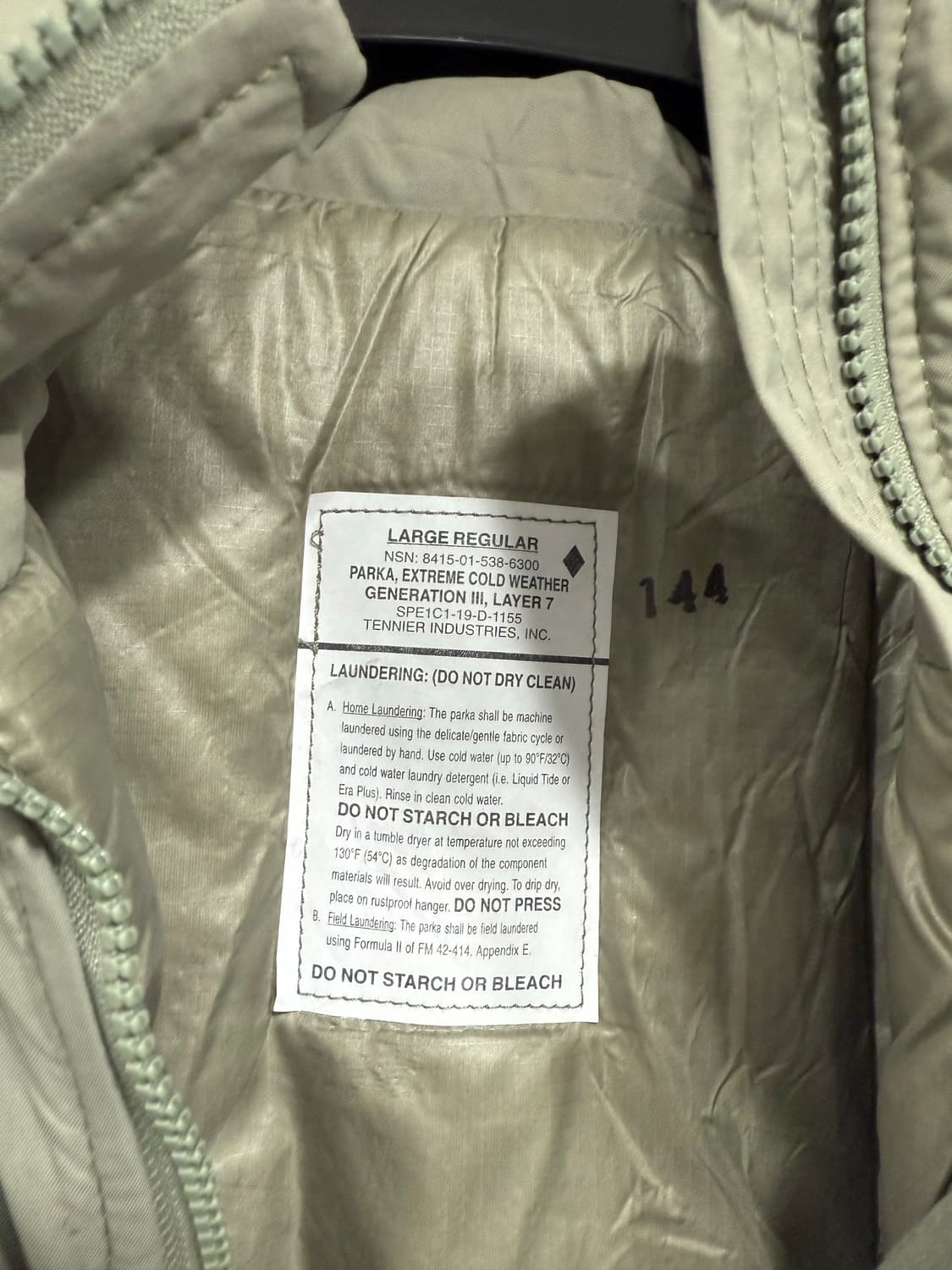 U.S Army Gen III Level 7 Primaloft 상품이미지3