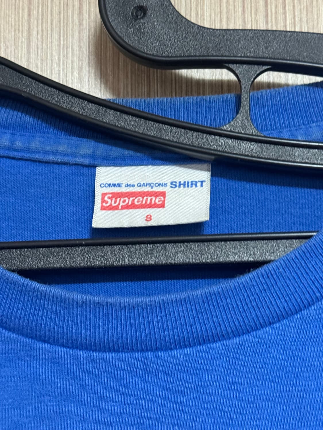 슈프림x꼼데가르송 셔츠 15-16 롱슬리브 S 상품이미지3