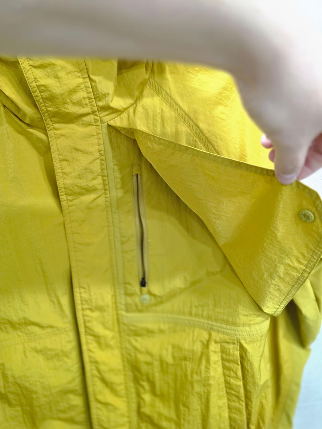 공용)스노우피크 후드 바람막이 자켓 M 상품이미지4