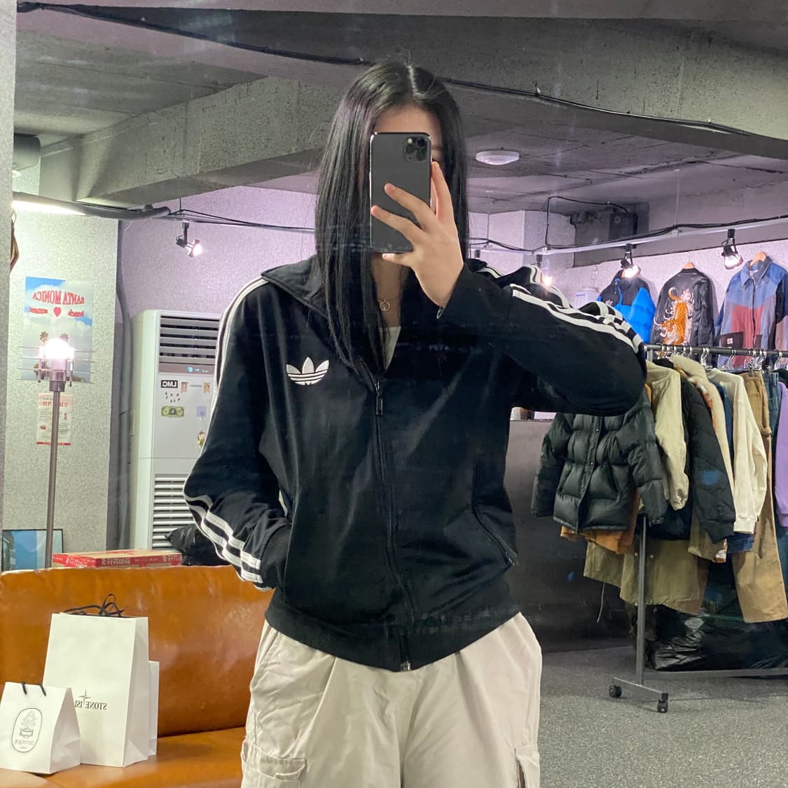 아디다스 파이어버드 블랙 트랙탑 져지 B4008 상품이미지1