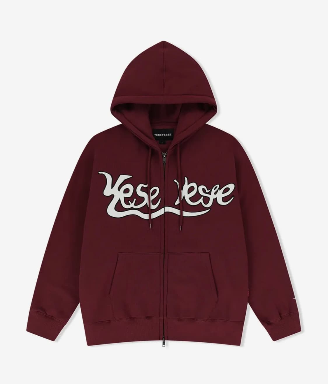 예스아이씨 후드집업 버건디 상품이미지1