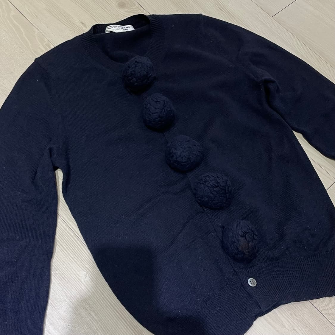 꼼데가르송 퍼프 가디건 상품이미지4