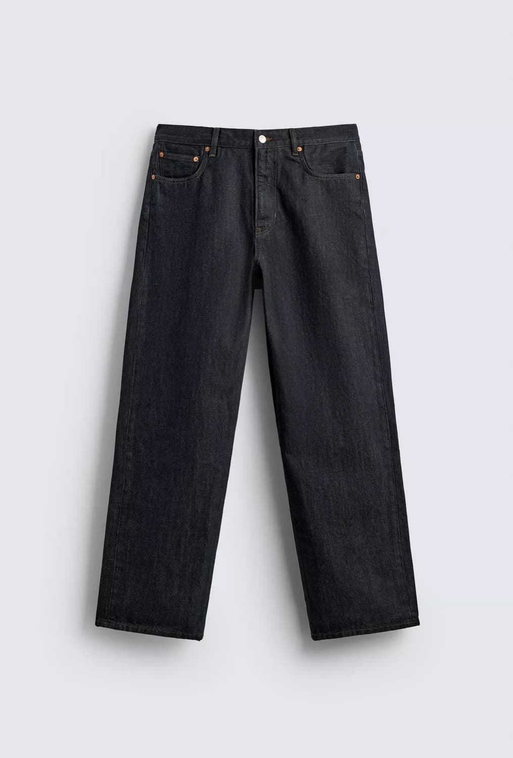 자라 JEANS STRAIGHT FIT RAW 상품이미지1