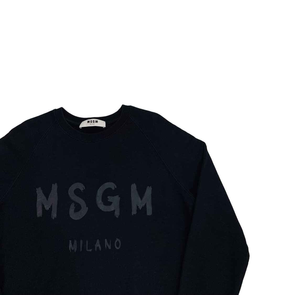 Msgm 블랙 맨투맨 상품이미지2