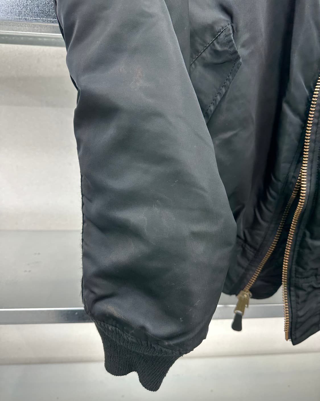 (XL)90'S ALPHA USA 양면 항공점퍼-M1338 상품이미지9