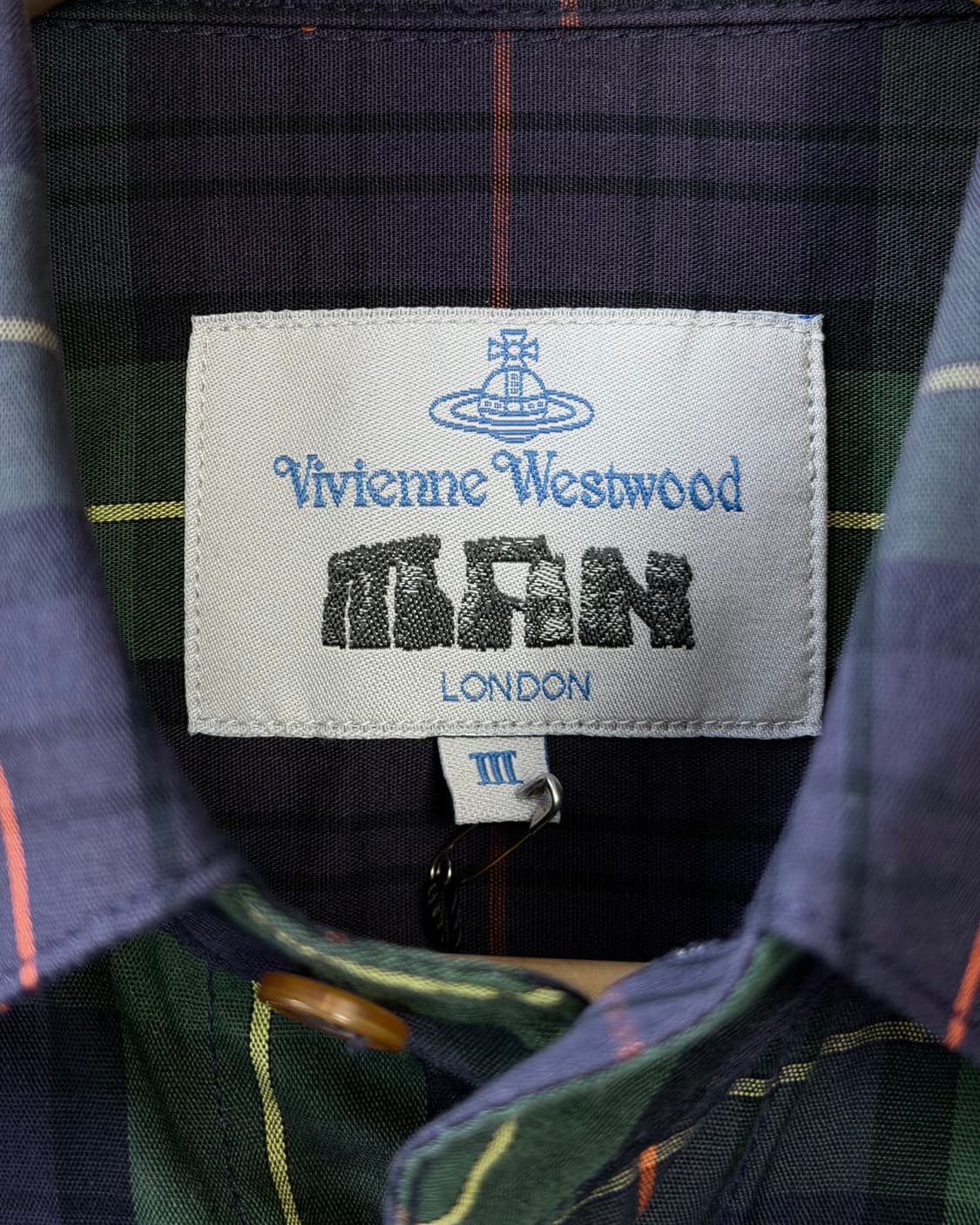 Vivienne Westwood man unbalanced 체크셔츠 상품이미지8