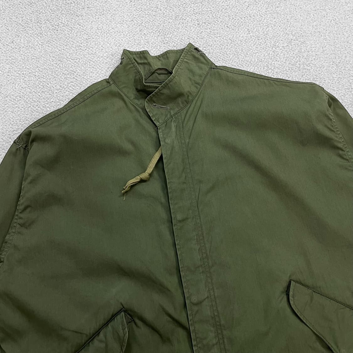 M-65 피쉬테일 오리지널 개파카 카키 상품이미지2