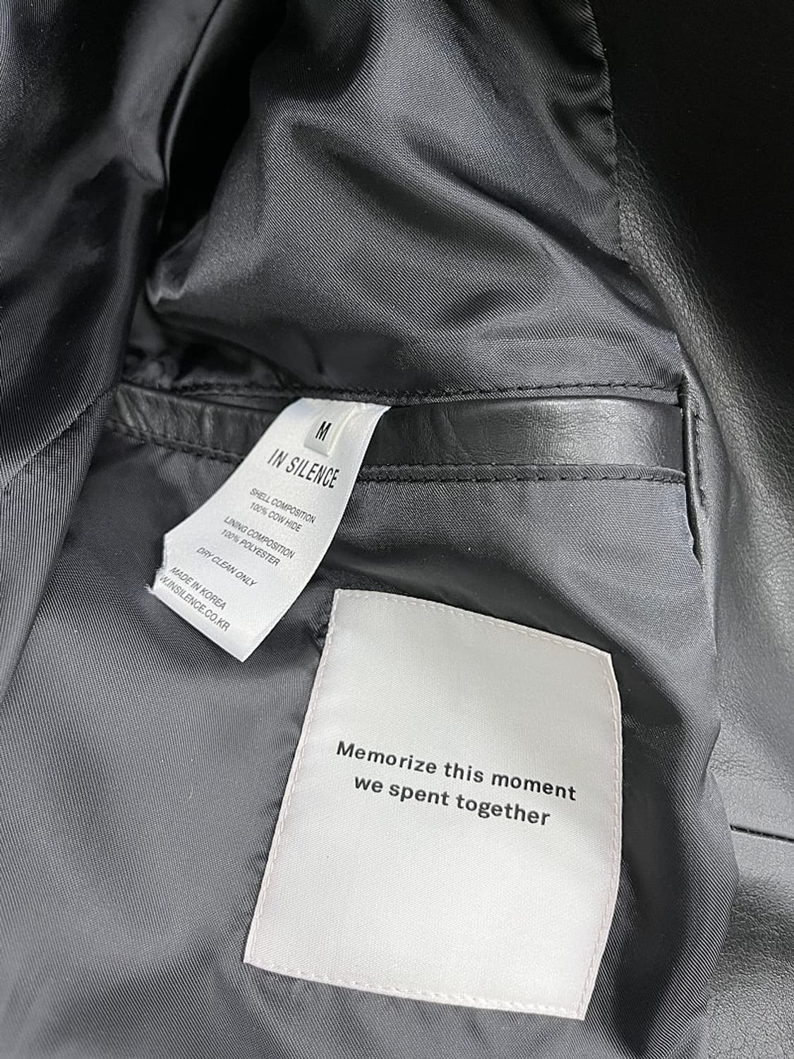 95) 인사일런스 라이더자켓  상품이미지7