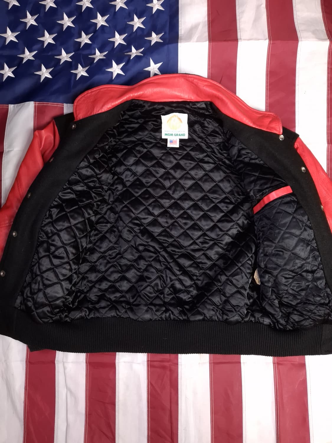 오리지날 미국제조 MGM 라스베가스 헐리웃 바시티점퍼 상품이미지7
