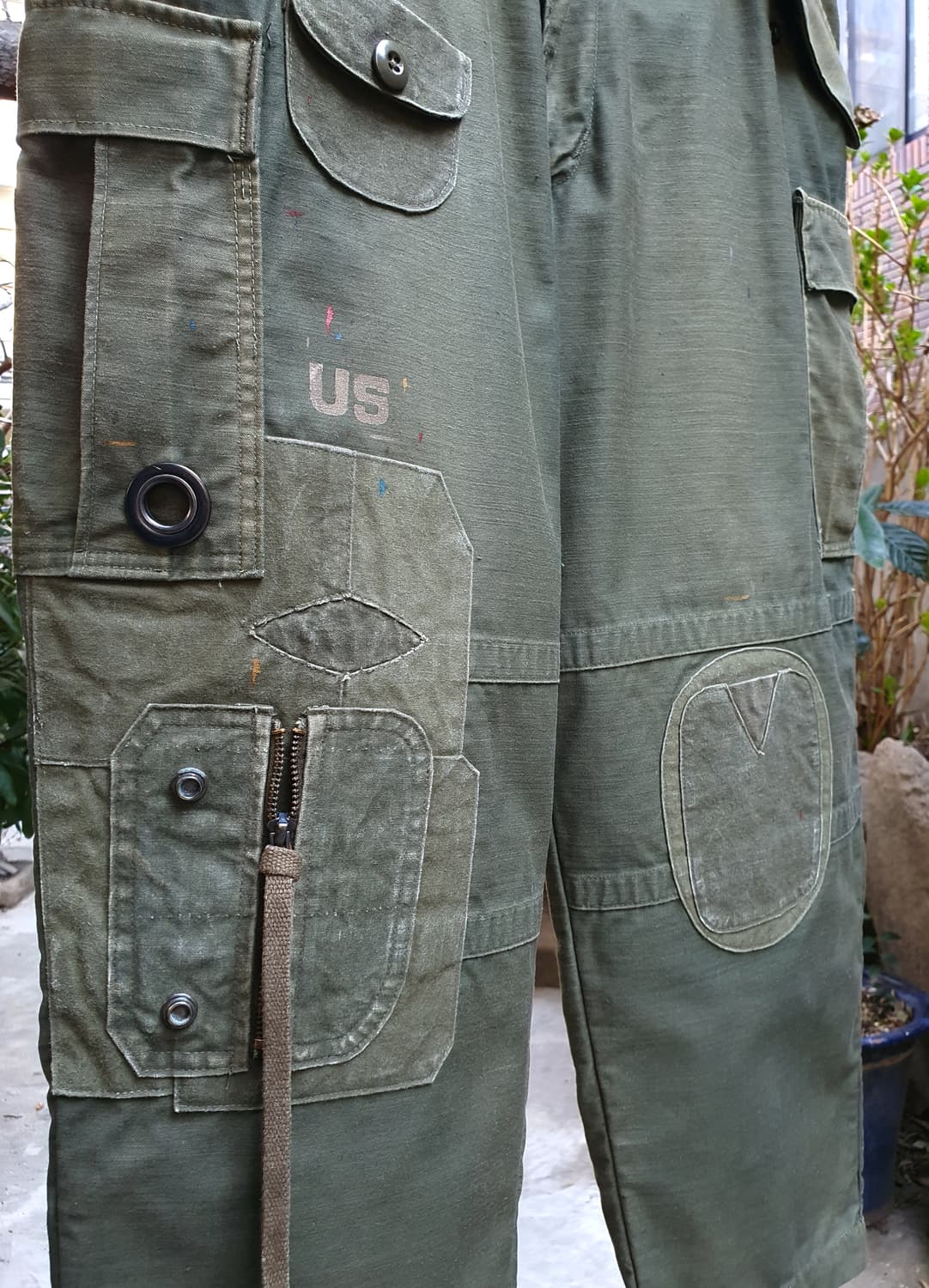 m-65 팬츠 빈티지 커스텀 [ special piece ] 상품이미지2