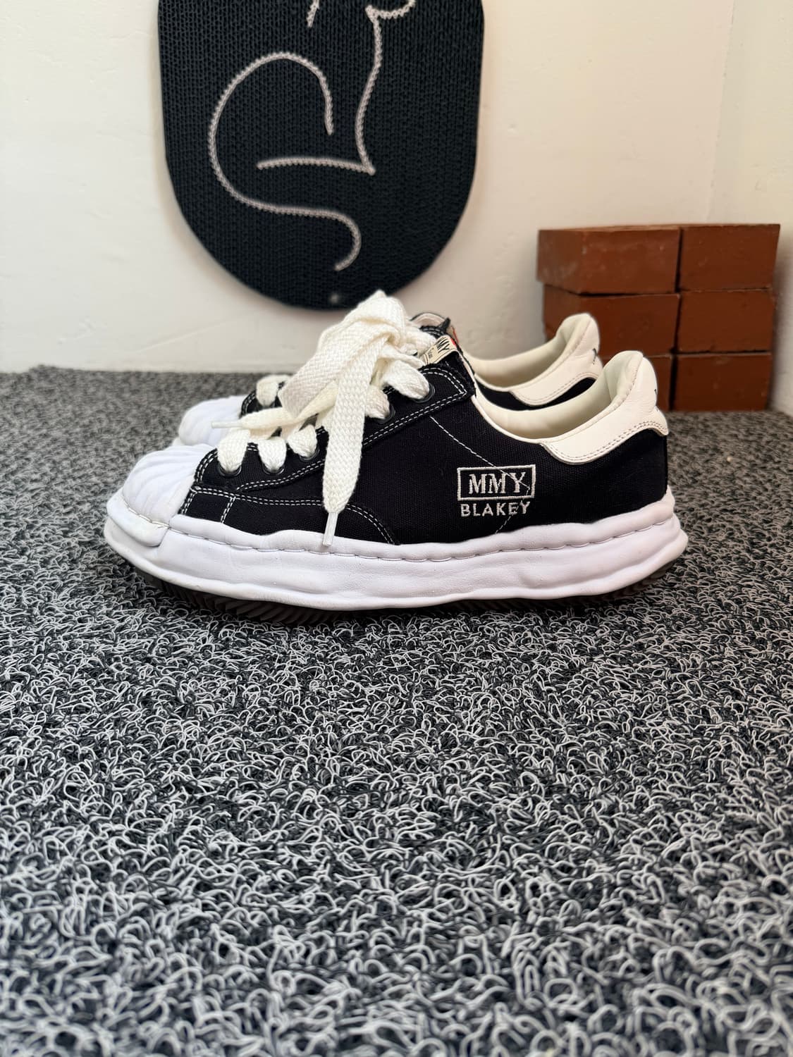 메종 미하라 야스히로 블레이키 블랙 상품이미지2