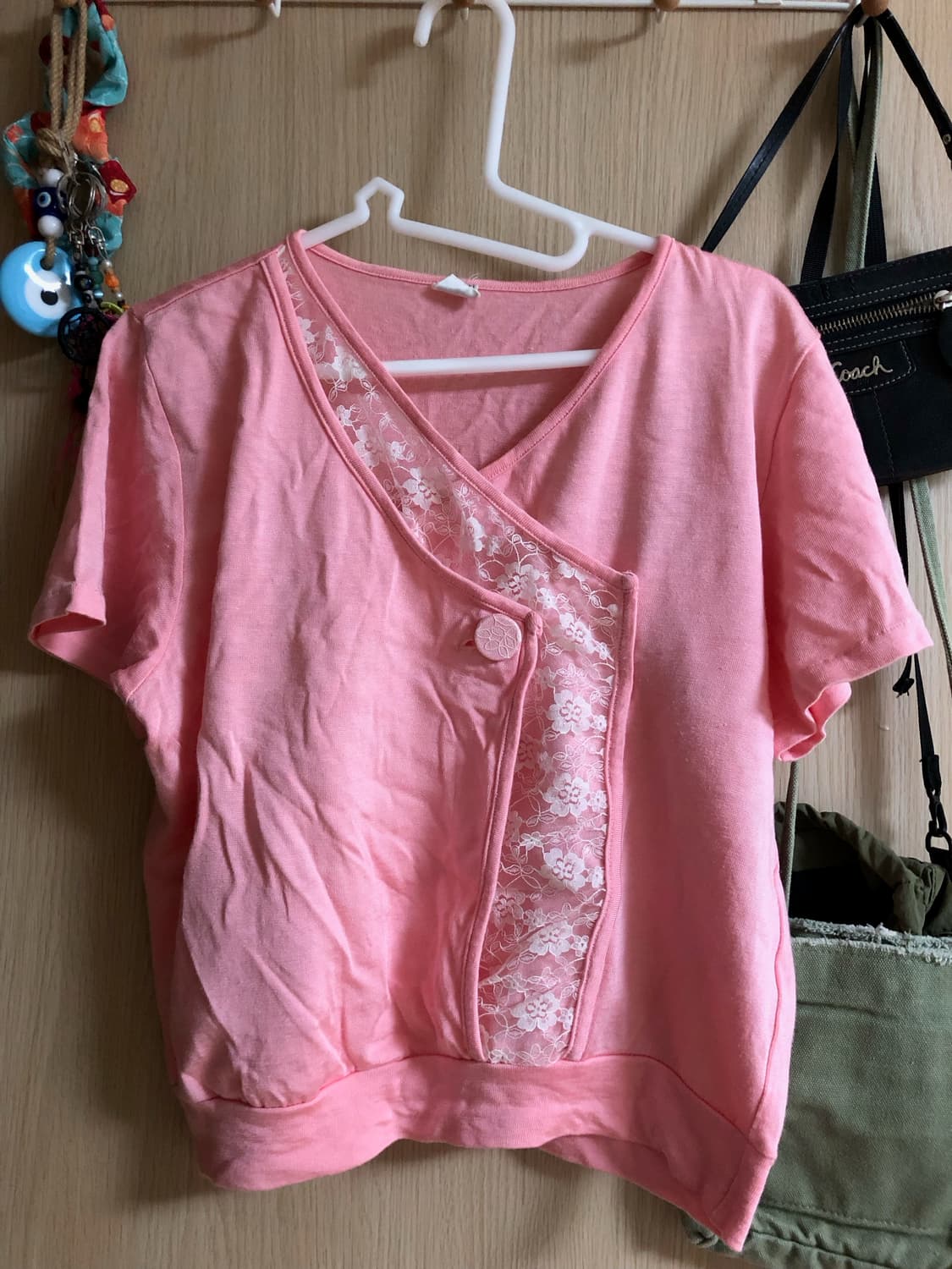 Pink mori top 상품이미지1