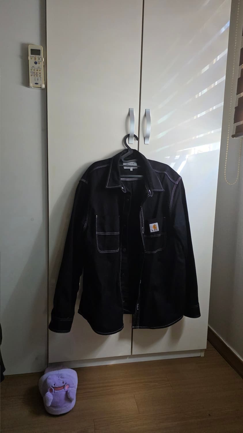 칼하트 초크셔츠 블랙 L 상품이미지2