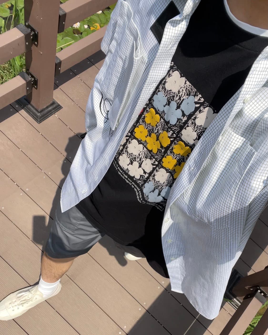 RAF Simmons half shirt 라프 시몬스 반팔 셔츠 상품이미지1