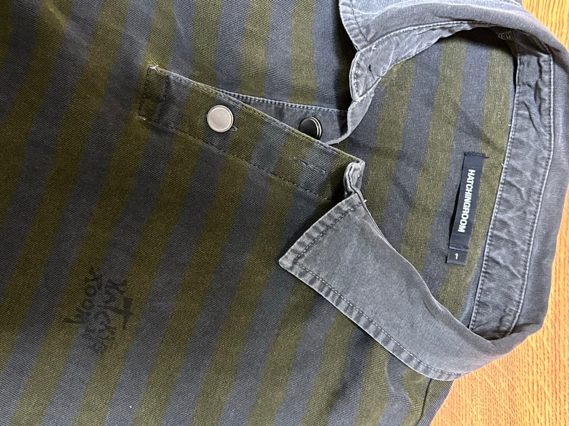 해칭룸 스트라이프 폴로 티셔츠 상품이미지2