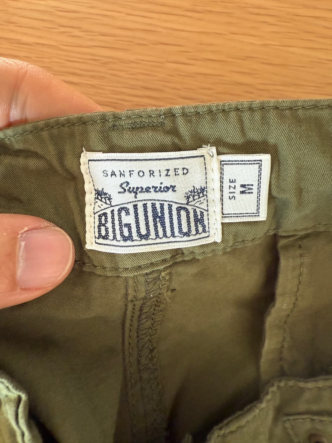 빅유니온(BIGUNION) 밀리터리 카고 팬츠 상품이미지5