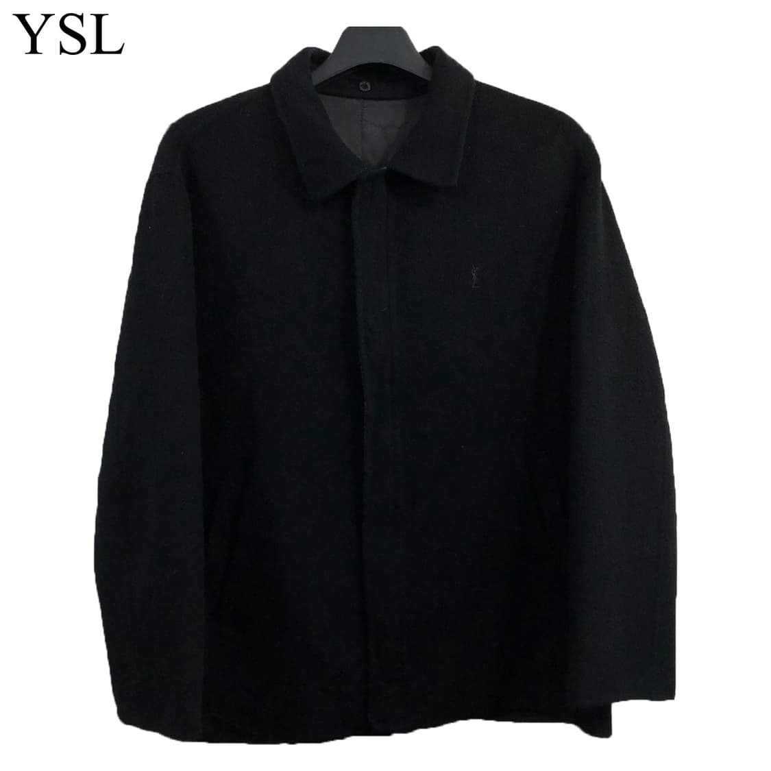 M(L) 입생로랑 모직 블루종 상품이미지1