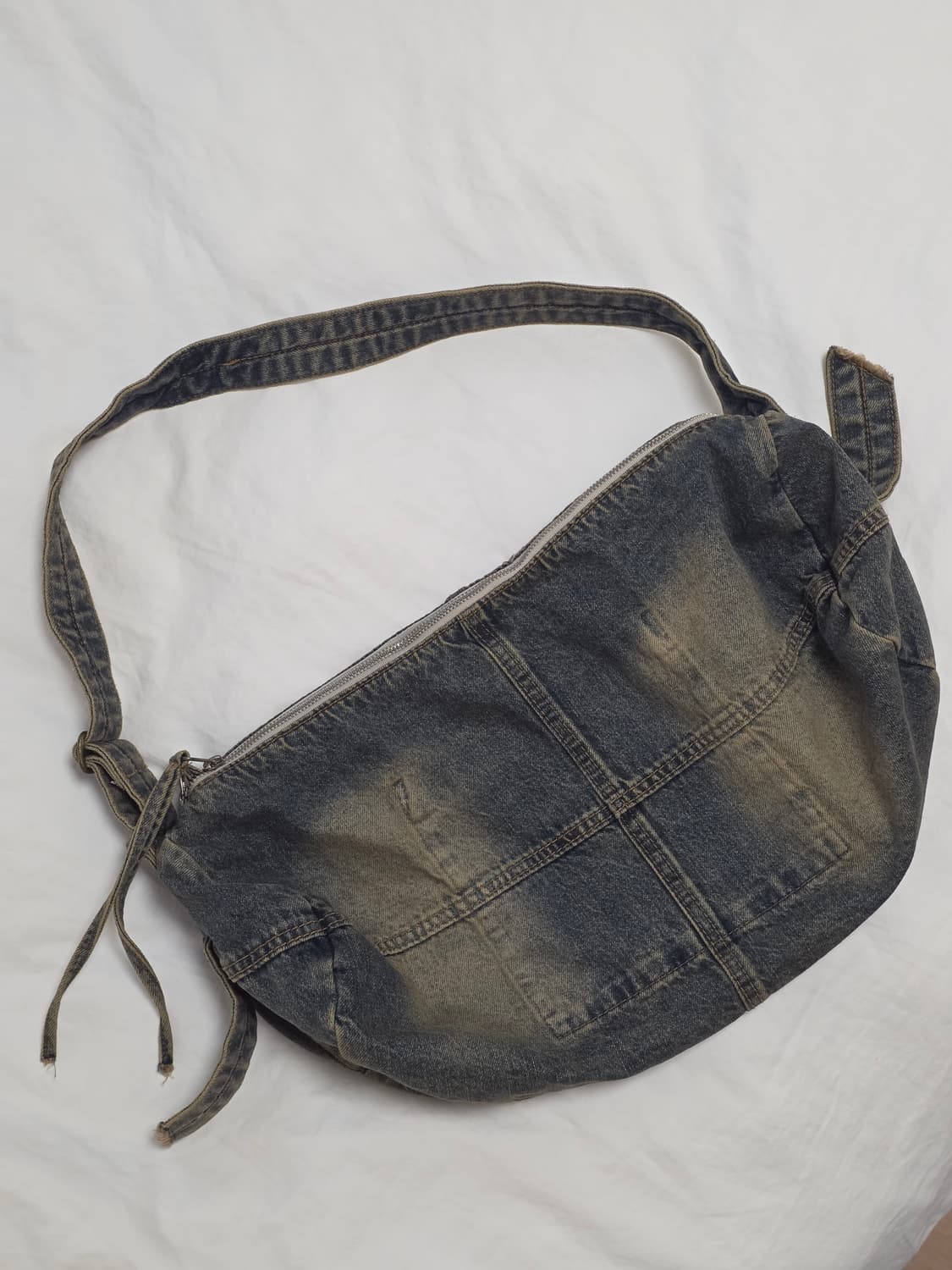 스컬프터 데님 더플백 빈티지 틴트 상품이미지2