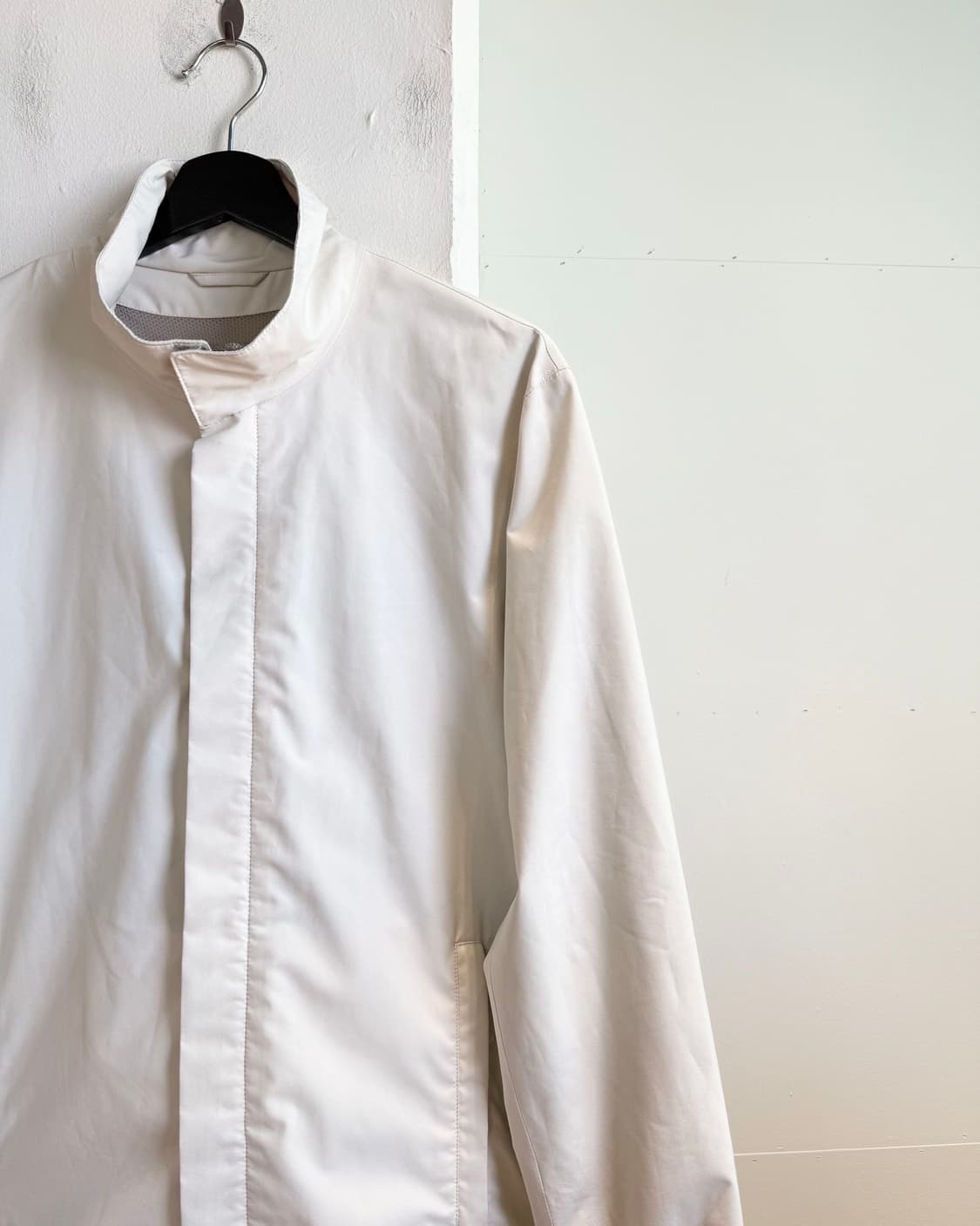  프라다 베이지 폴리에스테르 히든지퍼 자켓  상품이미지4