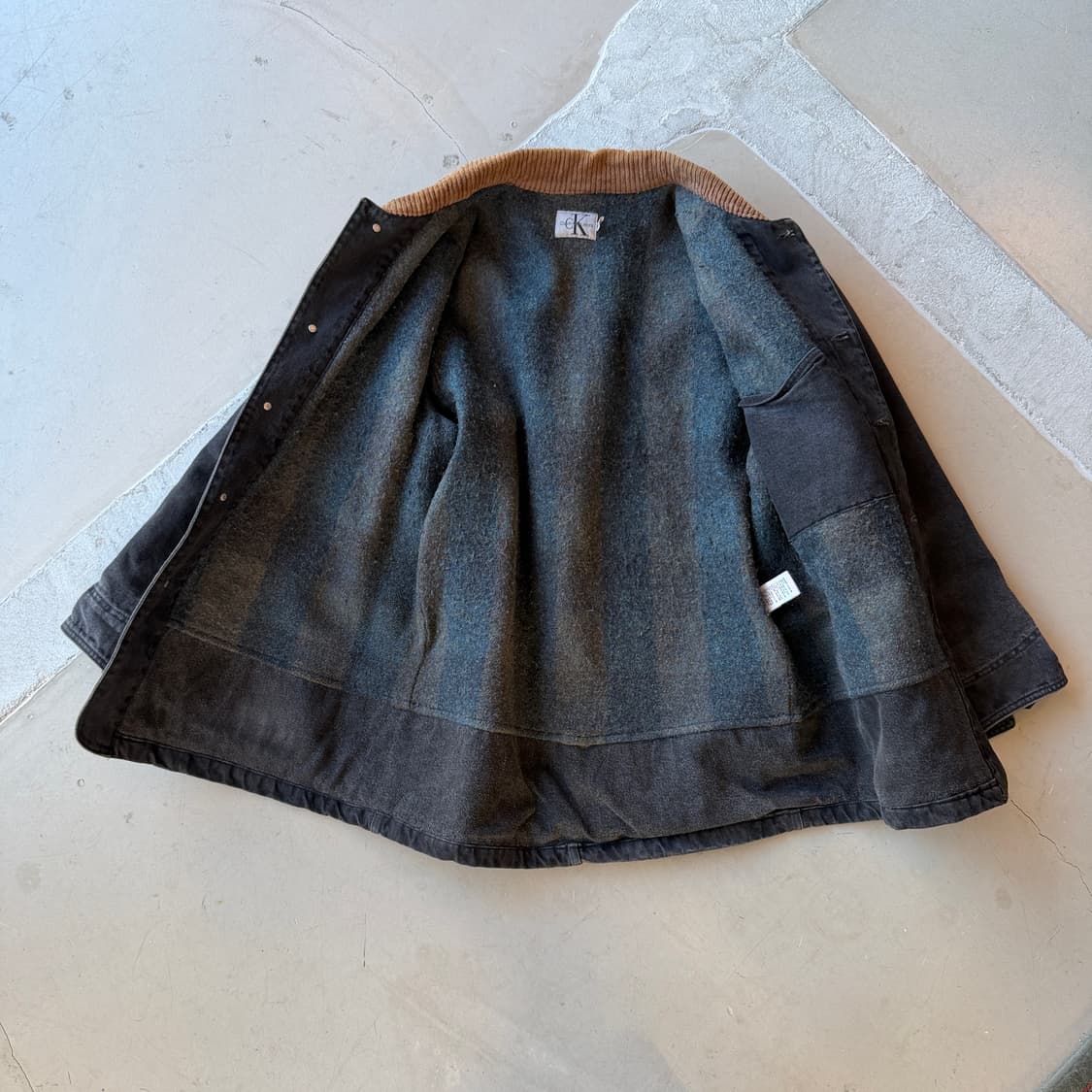 90s 캘빈클라인 워크 초어 자켓 상품이미지2