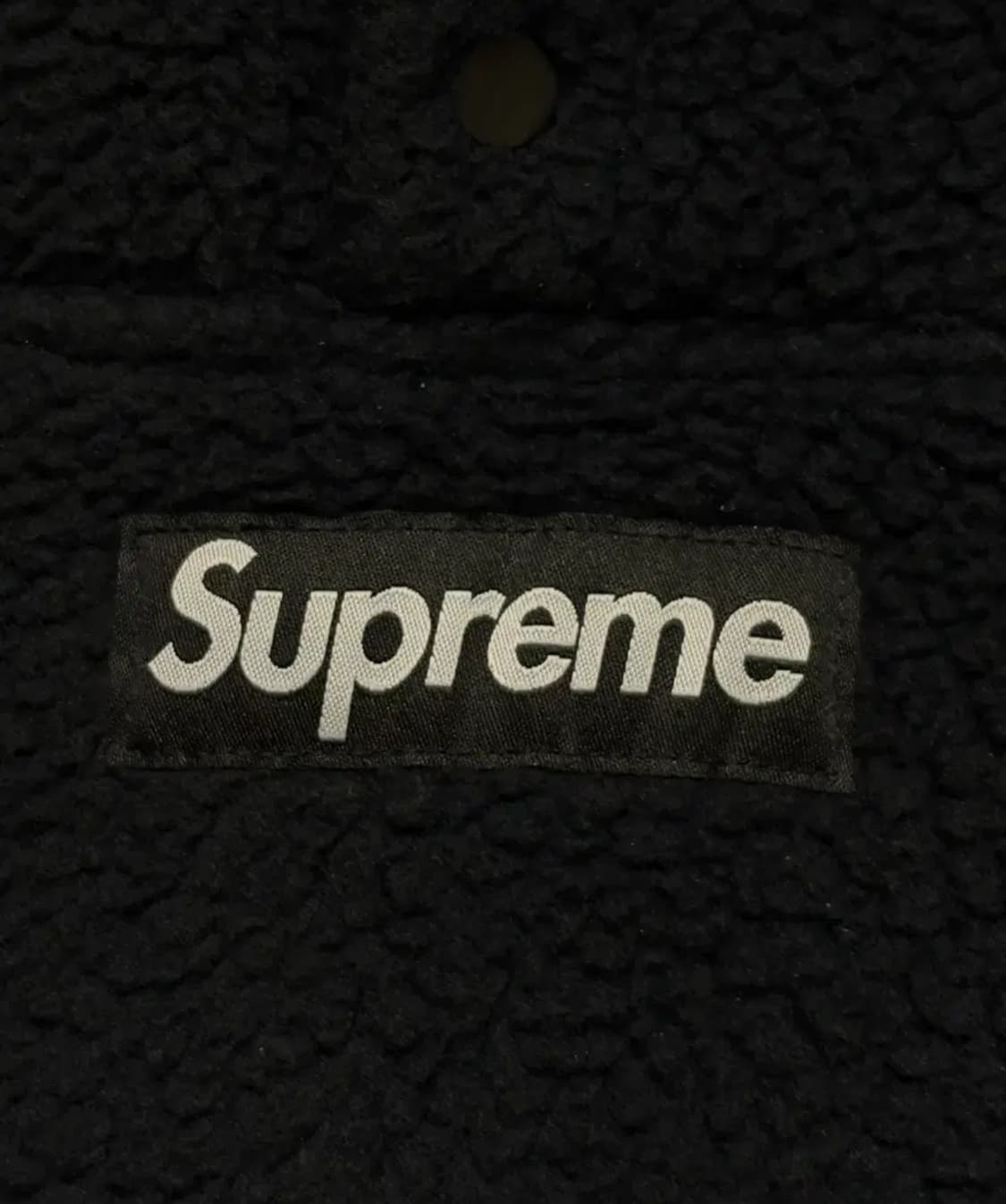 슈프림 폴라텍 셔링 리버시블 풀오버 블랙 - 25FW 상품이미지6