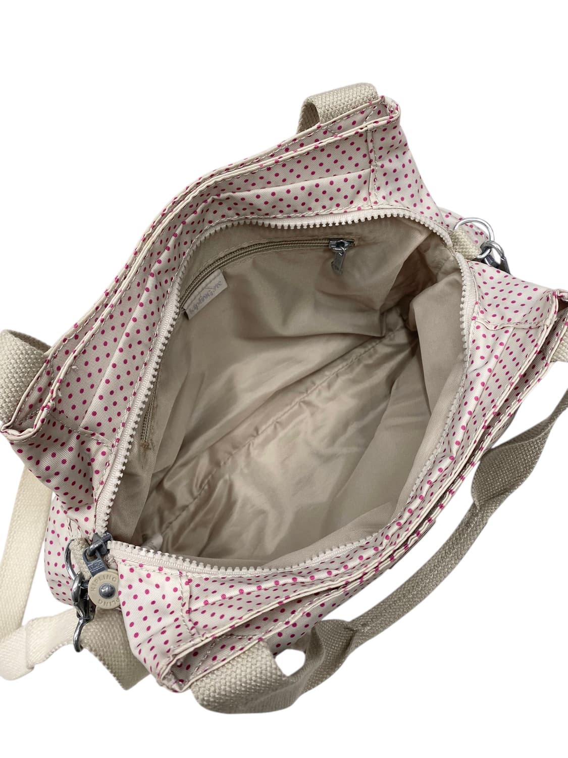 키플링 y2k 핑크도트 보부상 3way 상품이미지3