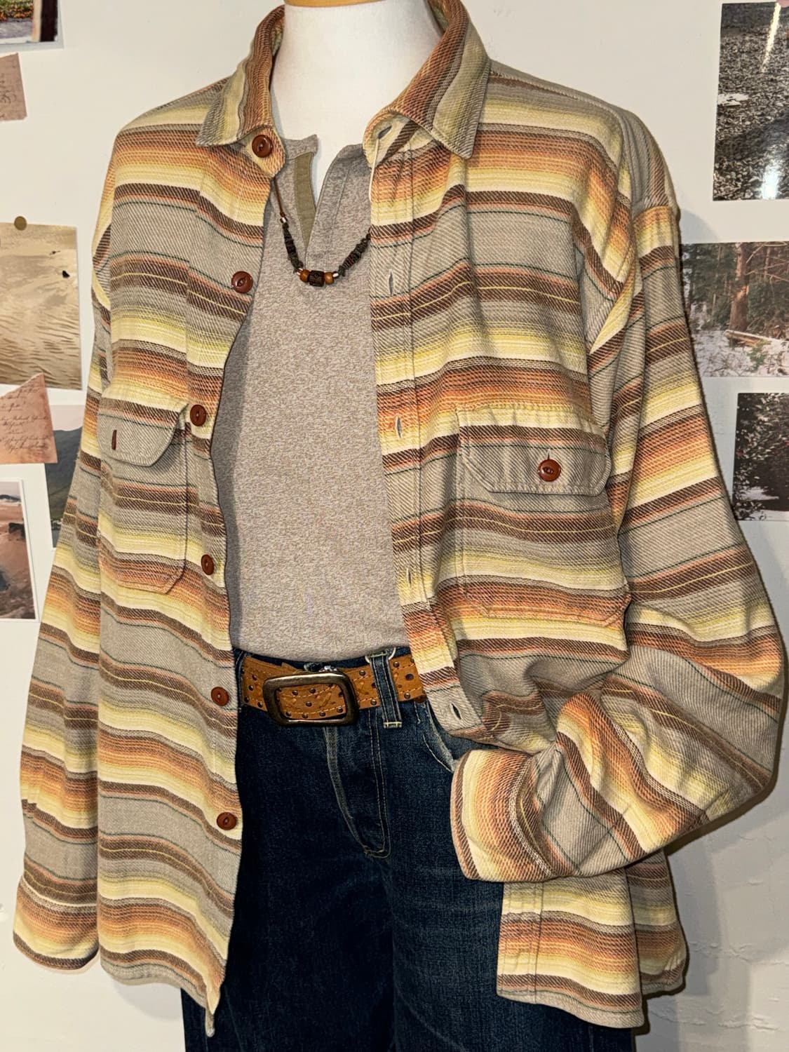 에스닉 셔츠 상품이미지2