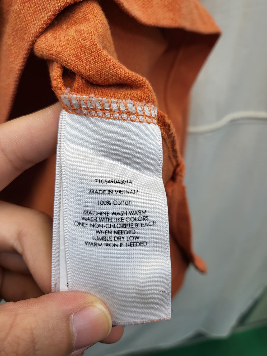 폴로 랄프로렌 오렌지 긴팔 카라티 상품이미지5