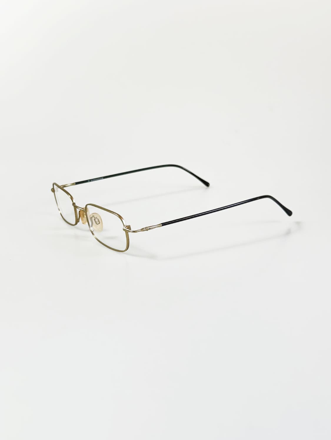 90s RODENSTOCK 골드 슬림 스퀘어 빈티지 안경 상품이미지3