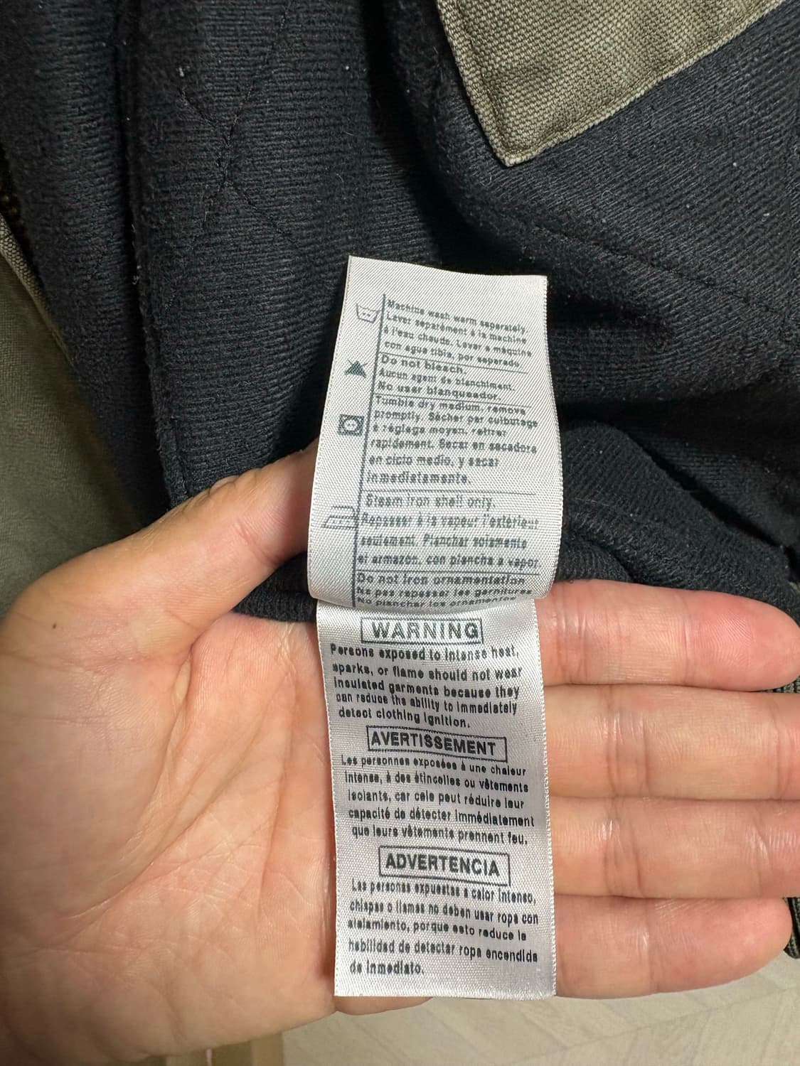 [M] 칼하트 J130 ARG 액티브 자켓 (칸예 착용) 상품이미지9