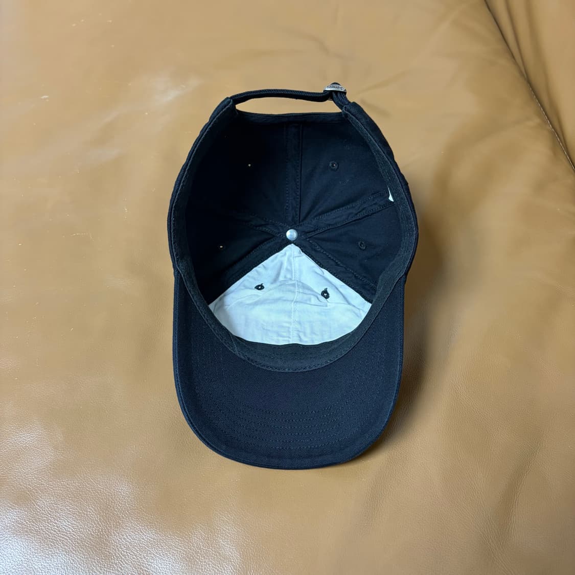 슈프림 6패널 볼캡 모자 23fw 웜업 블랙 상품이미지7