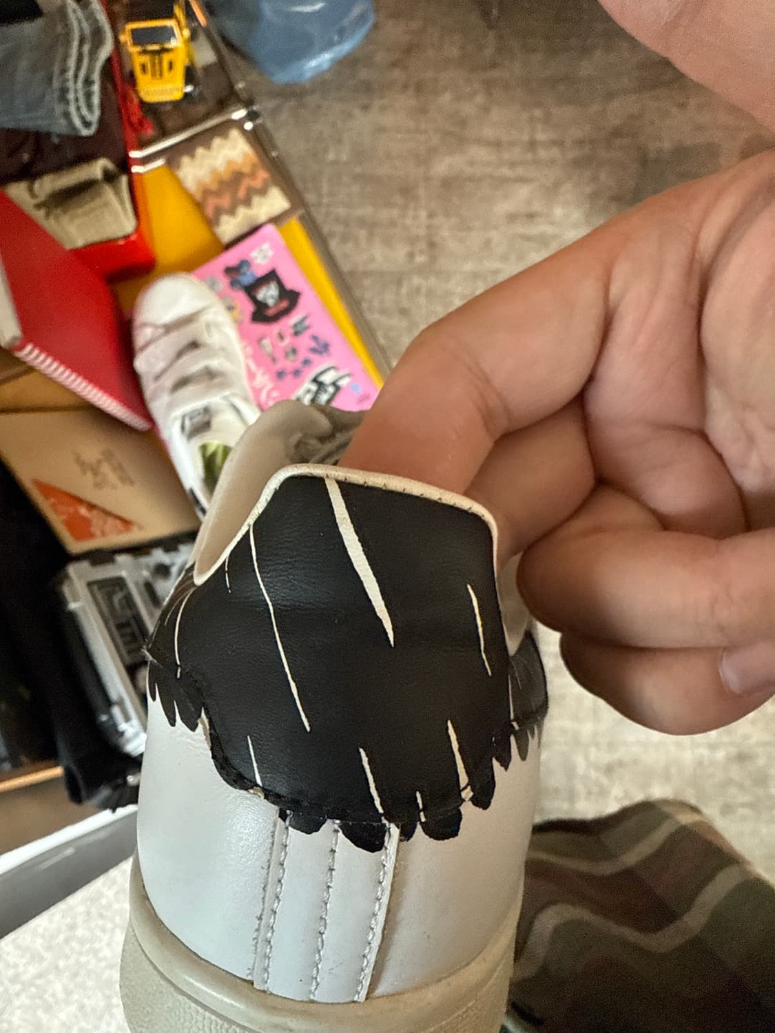 17FW 아디다스 스탠스미스 CF 화이트 270-80mm 상품이미지6