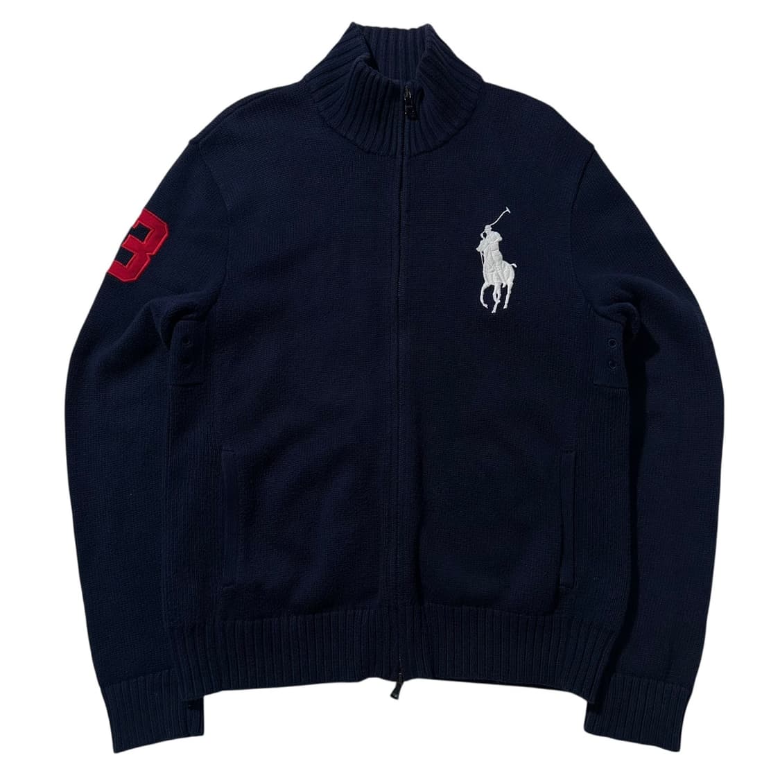 폴로 랄프로렌 빅포니 니트 집업 가디건 상품이미지2