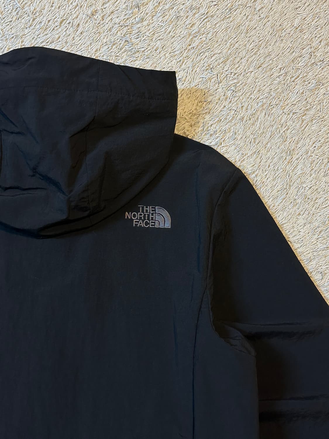 노스페이스 나일론 바람막이 자켓 블랙 상품이미지4