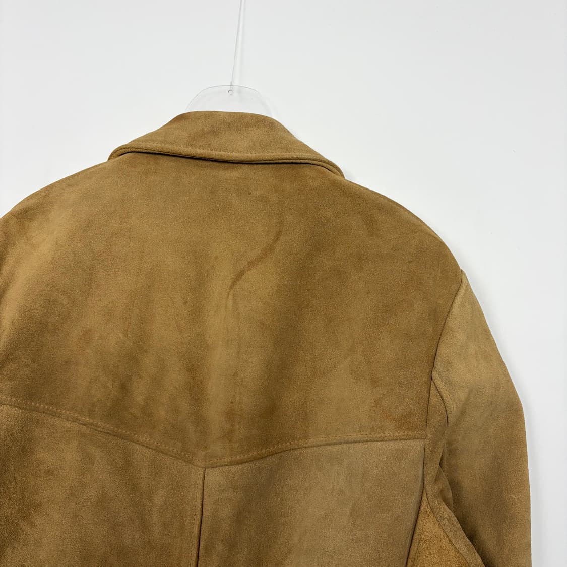 쇼트 스웨이드 가죽 랜치 코트 자켓 상품이미지9