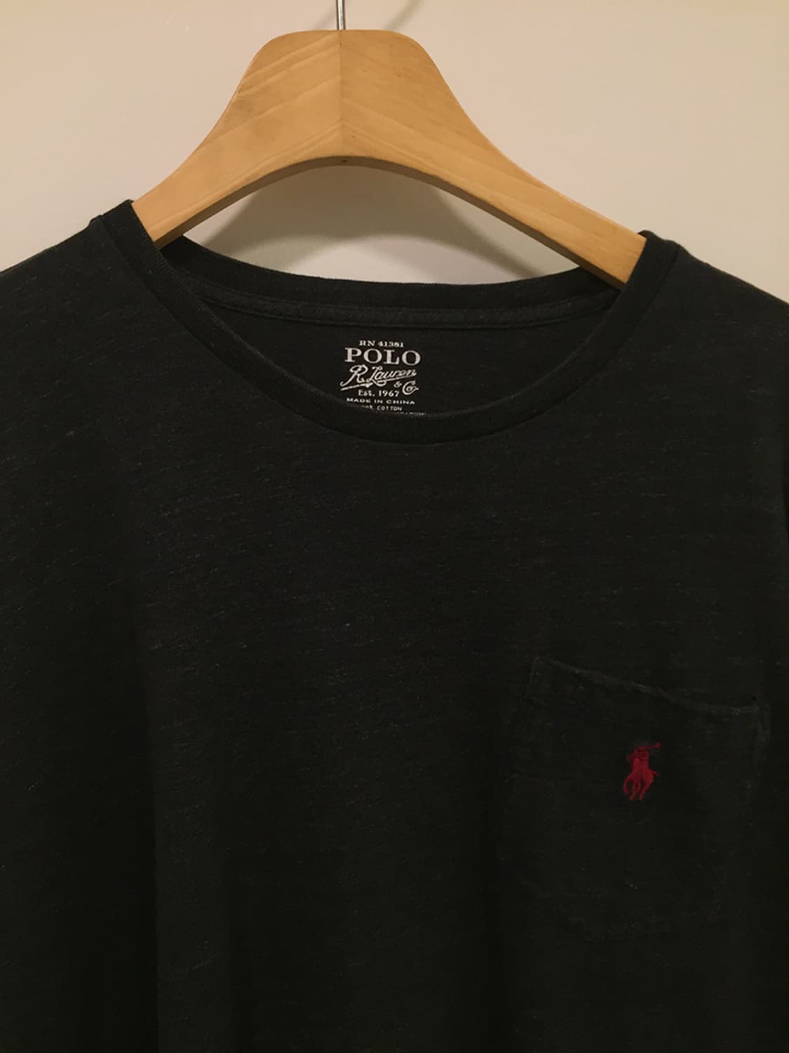 공용 폴로 포켓 라운드긴팔티 100~105 상품이미지3