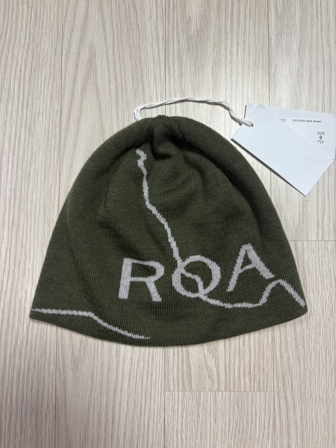 roa hiking 로아 하이킹 비니 다크그린 상품이미지1