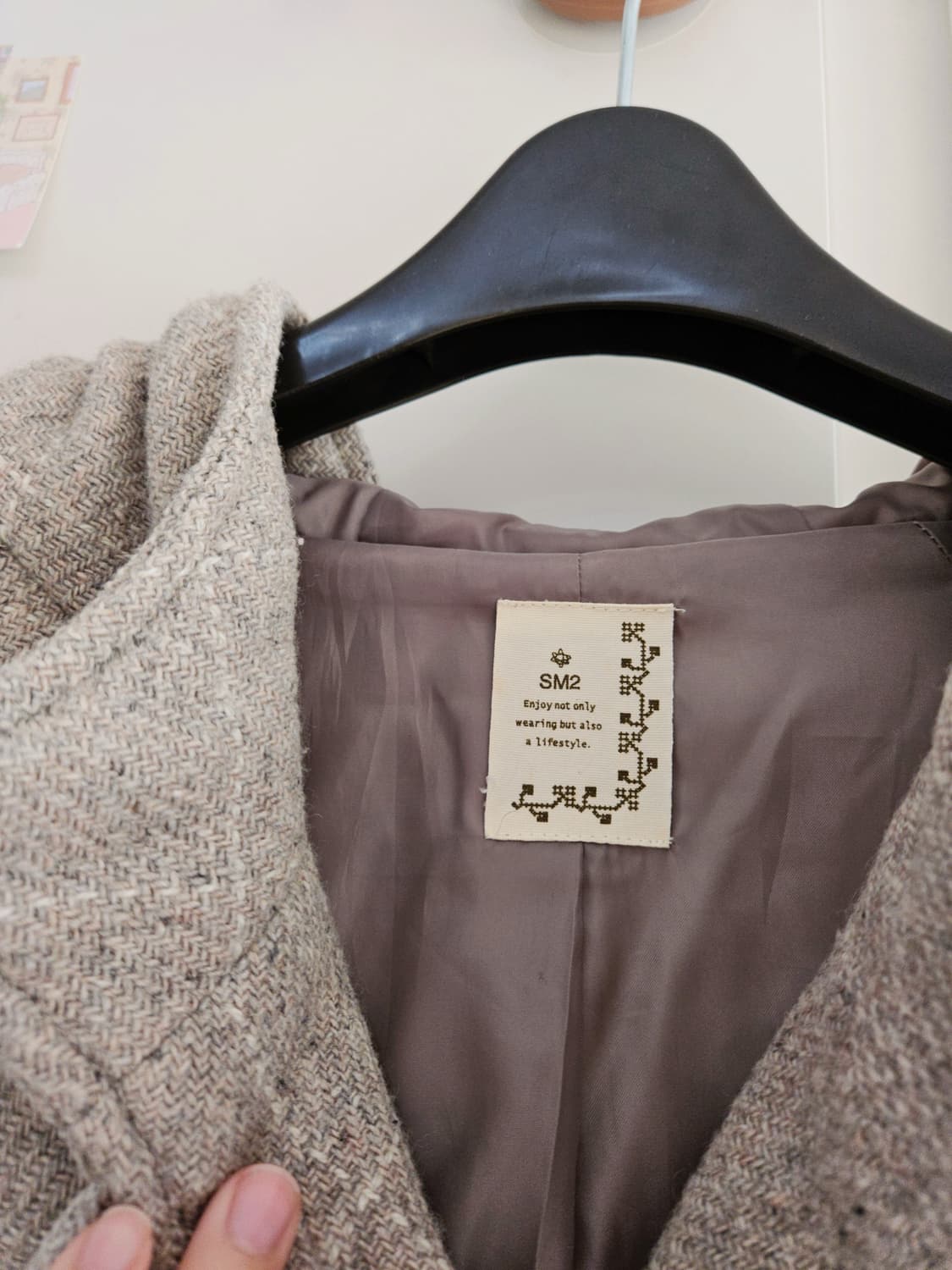 빈티지 사만사모스 sm2 후드코트 판초핏 케이프 상품이미지4