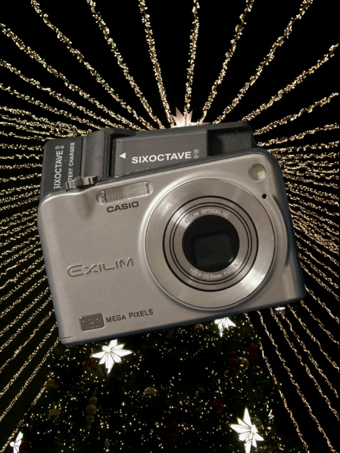 카시오 엑슬림 ex- z1200 빈티지 디지털 카메라 디카 상품이미지1