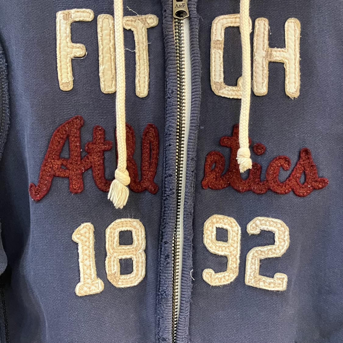 아베크롬비 네이비 후드집업 M 상품이미지4