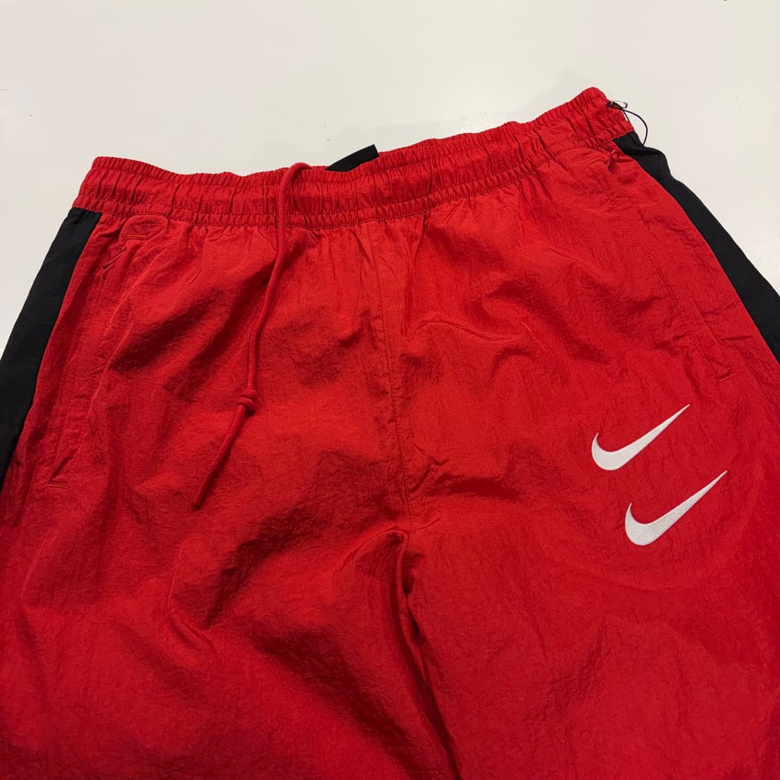 [L] 나이키 나일론 더블 스우시 트랙 팬츠 B865 상품이미지3