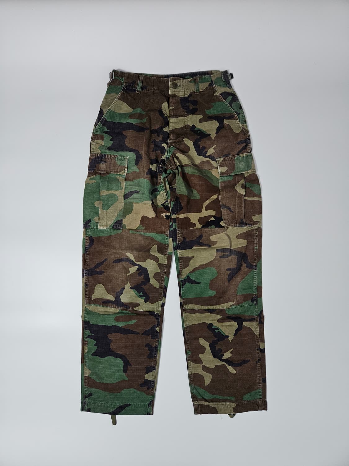 1990's 오리지널 우드랜드 BDU 팬츠 S-R 30 카모팬츠 상품이미지1