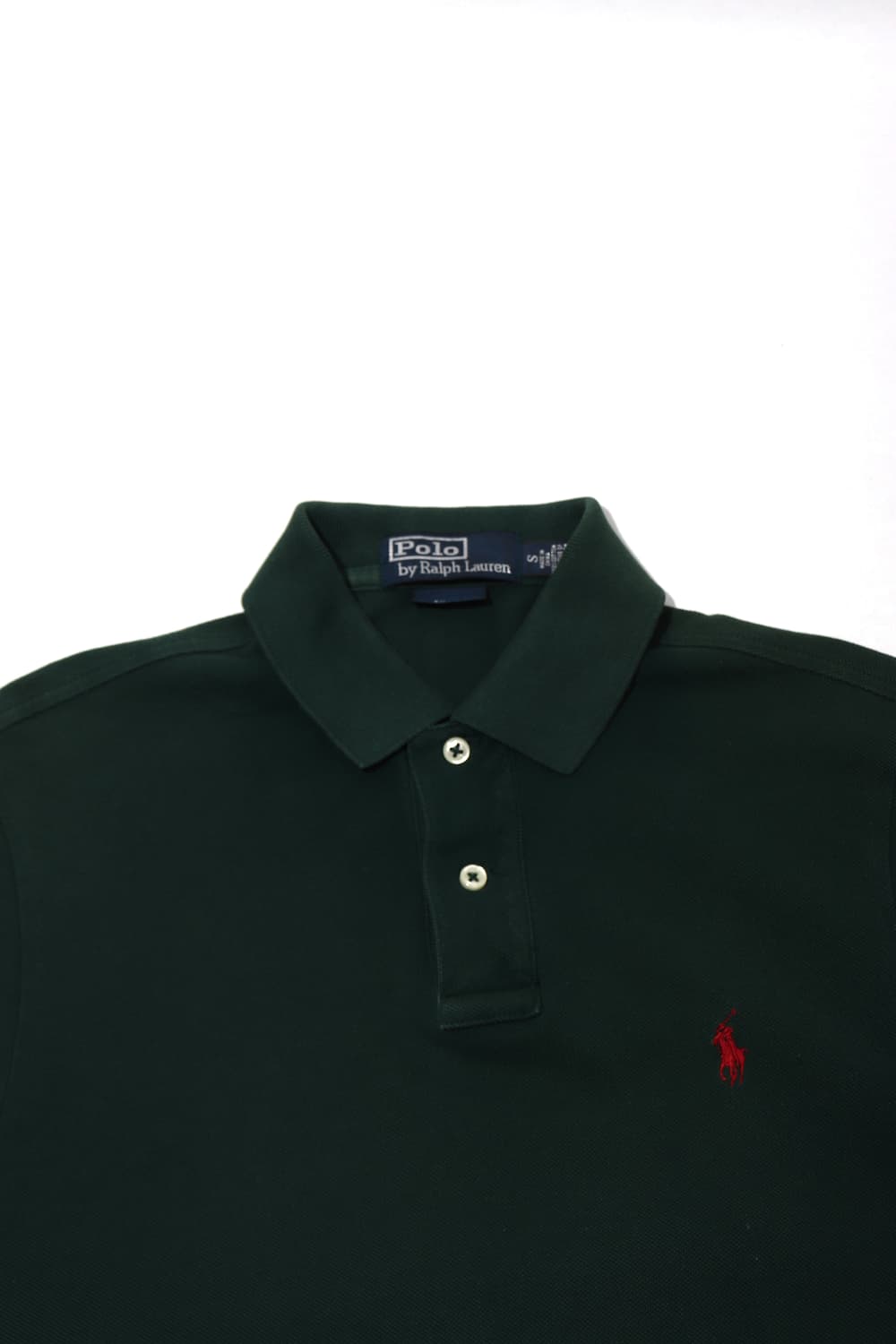 폴로랄프로렌 그린 커스텀 핏 폴로 카라티   상품이미지2
