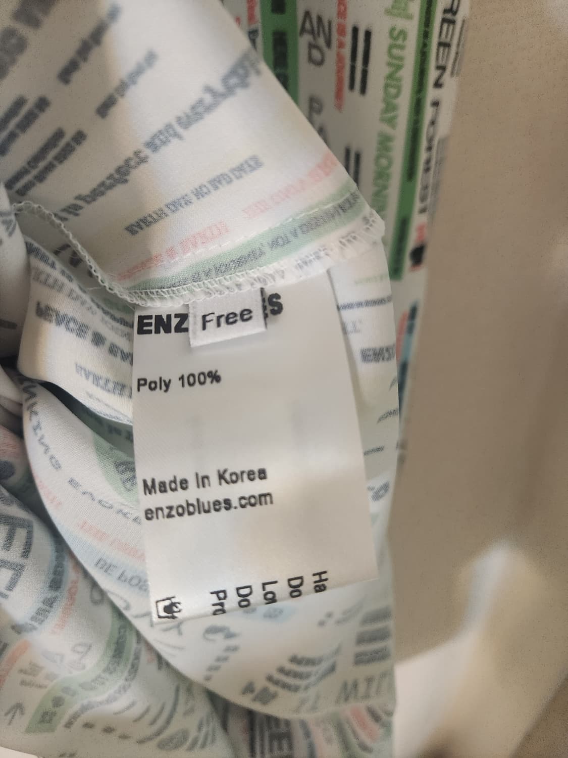 엔조블루스 원피스 상품이미지5