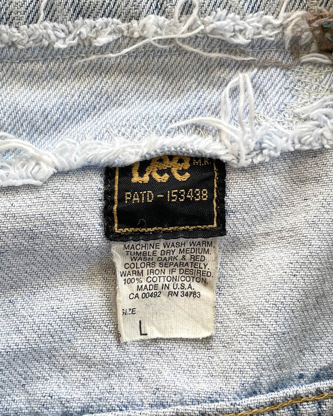 80-90s Lee Custom Trucker Jacket 상품이미지5