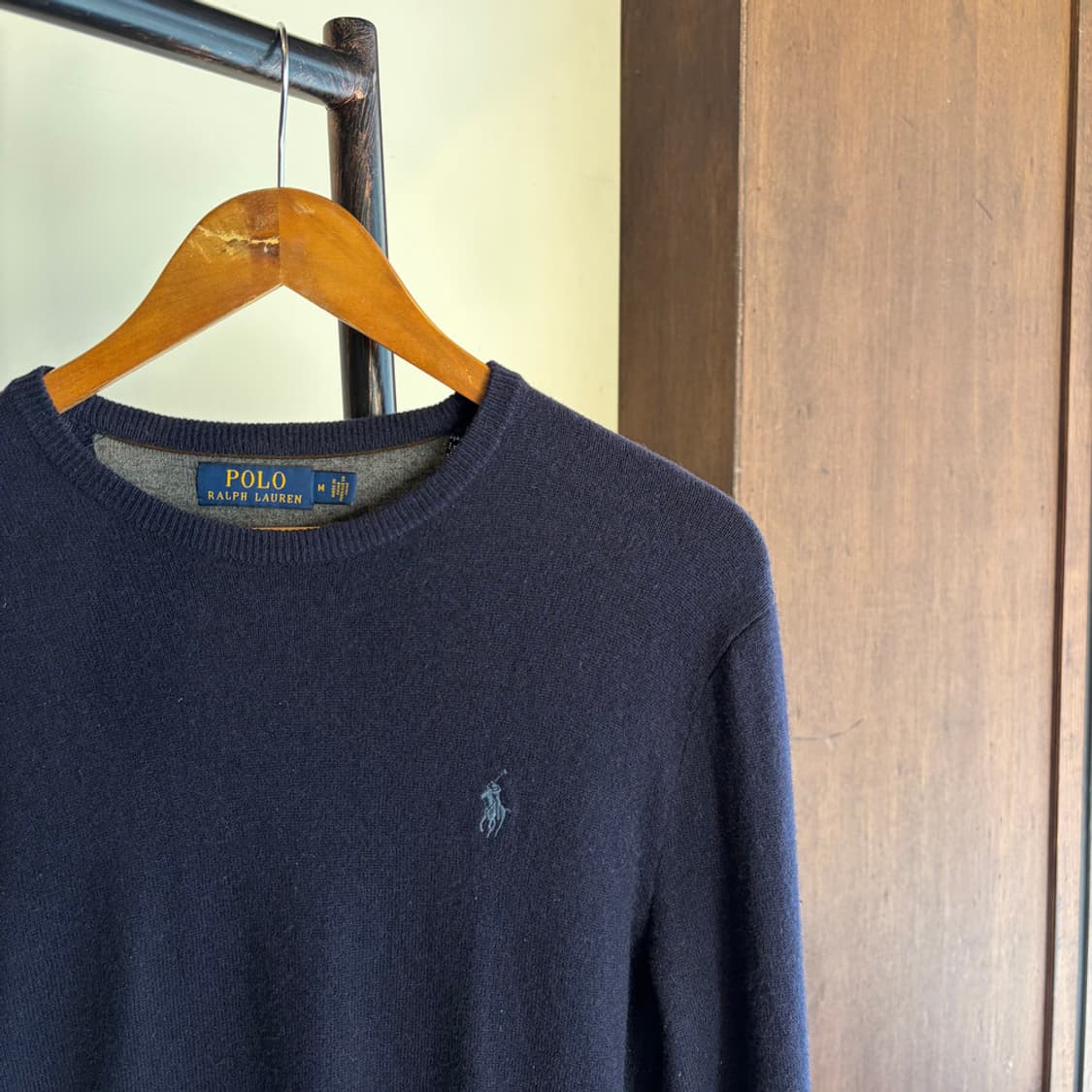 16122 - 폴로 랄프로렌 네이비 울 니트 (메리노 울 100%) 상품이미지3