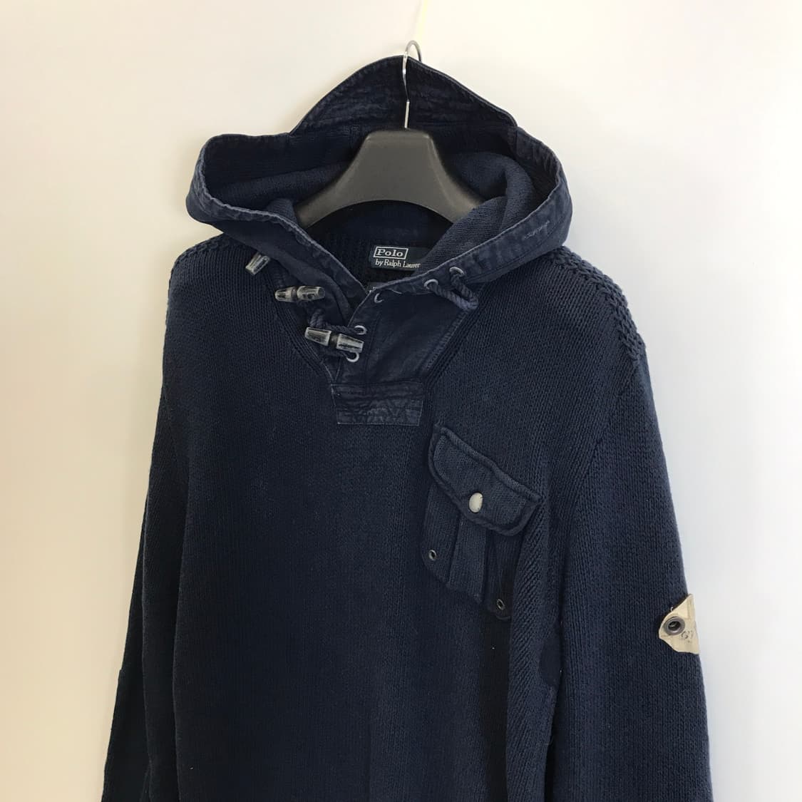 폴로 랄프로렌 밀리터리 후드 더플니트 [남성L사이즈] 상품이미지2